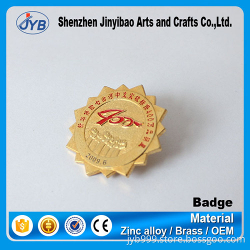 Best promotional badges type custom metal badge metal car emblem logo name badge